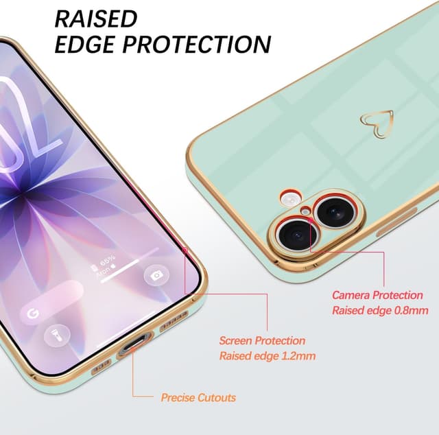 Thumbnail 4 de HopMore iPhone 17 Case Mint Green