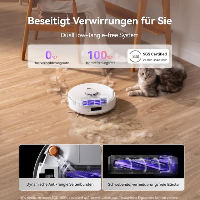 Detalle 2 de NARWAL Freo Z10 Saugroboter 15.000 Pa