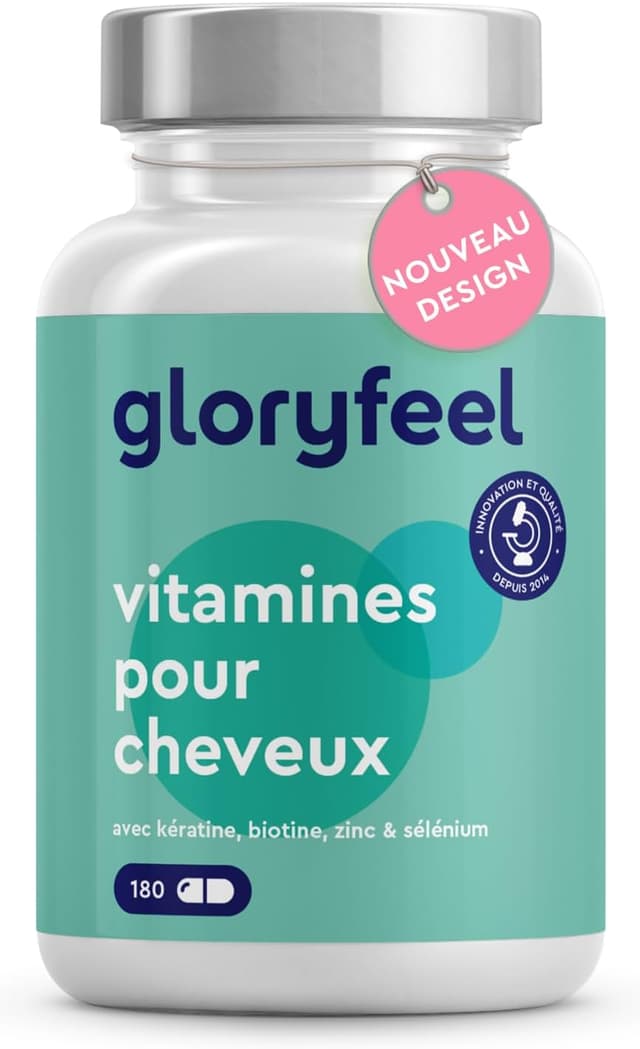 Detalle de Vitamines Biotine Zinc Sélénium 180 capsules