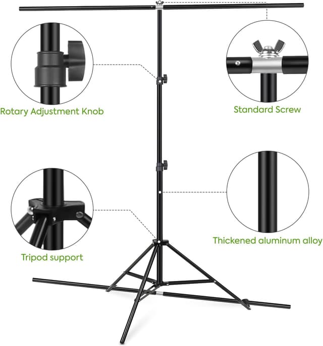 Thumbnail 6 de Green Screen Backdrop Kit 2x1.5m greenscreen 🎥