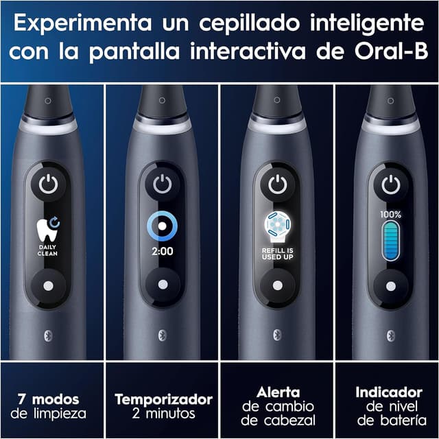 Thumbnail 4 de Oral-B iO 9 Cepillo Eléctrico Negro 🦷 Con Accesorios