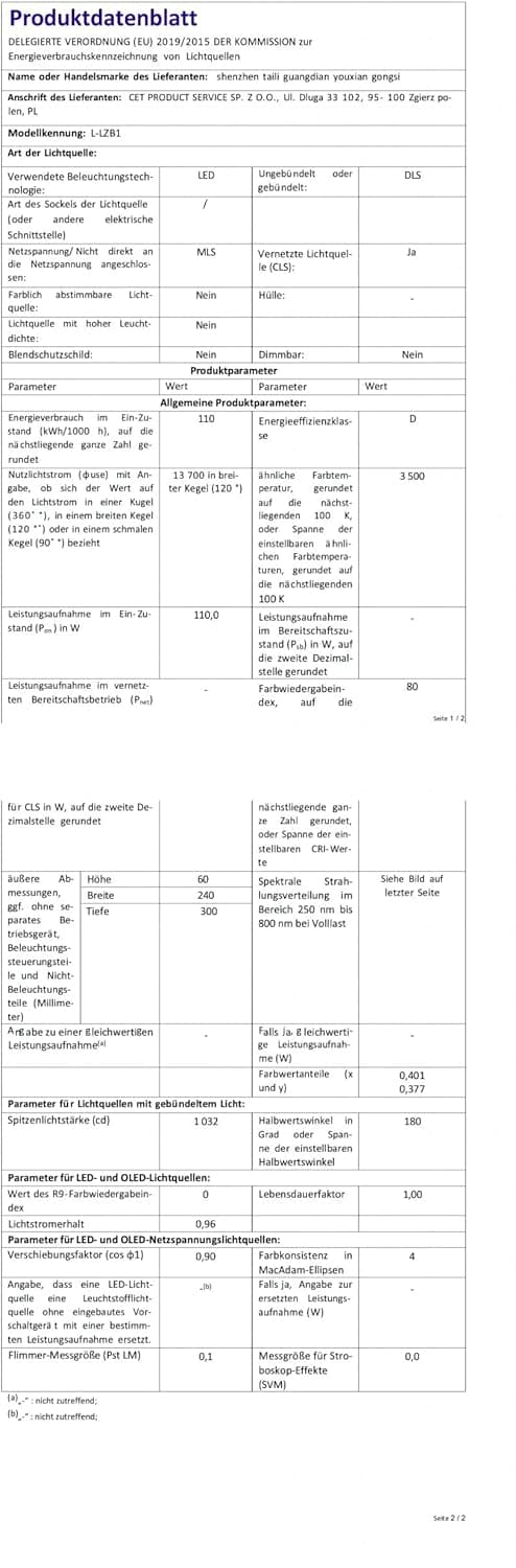 Thumbnail 8 de Lámpara cultivadora Sun-like 90x90cm con atenuador 🌱