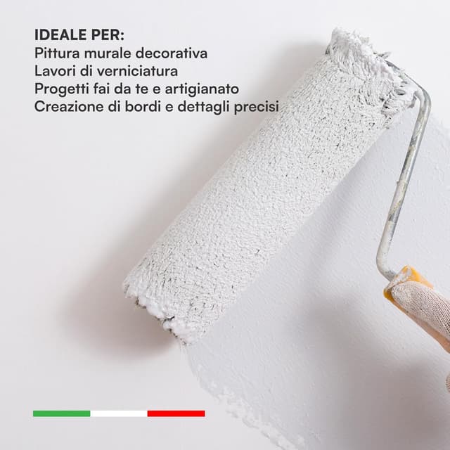 Detalle de DNK TRADE Nastro di carta gommata per imbianchini 25 mm x 50 m (12 rotoli) riciclabile