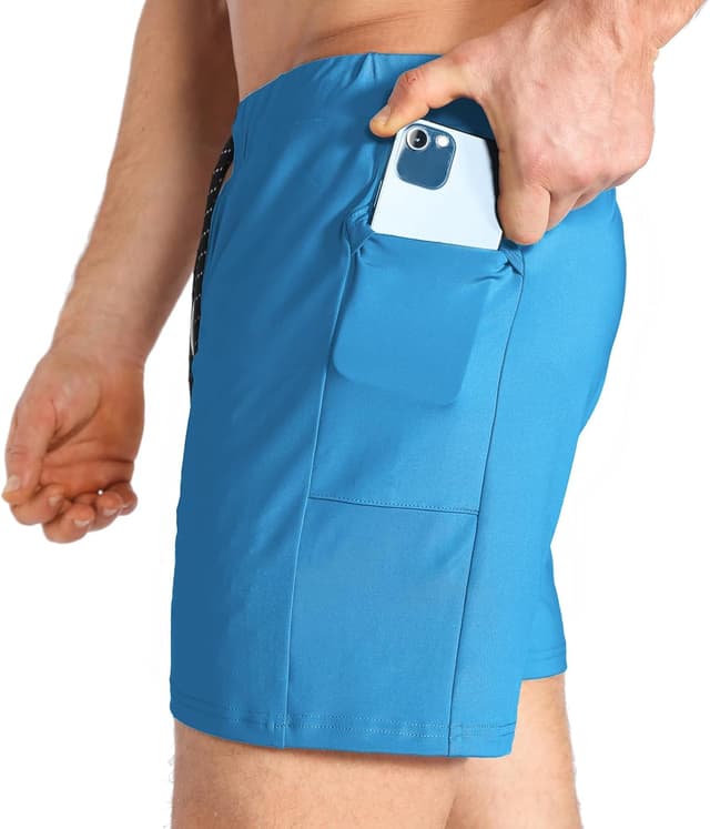 Thumbnail 2 de BROKIG Stretch Gym Shorts for Men