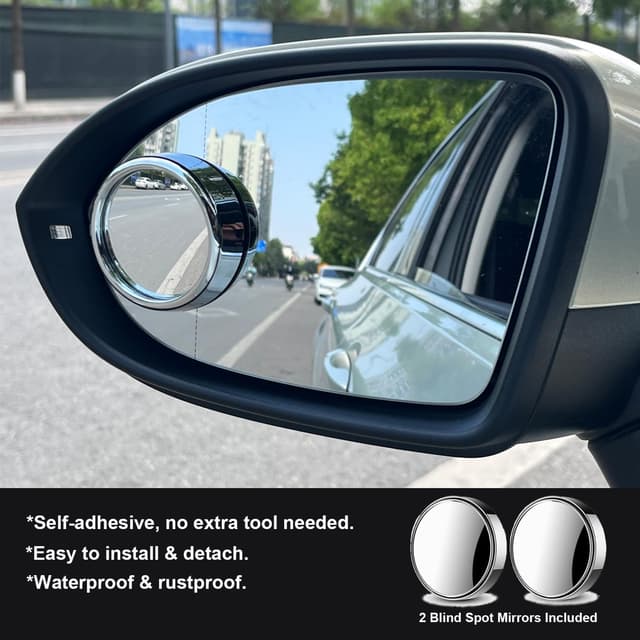 Detalle de KITBEST driving test rear view mirror 240 mm