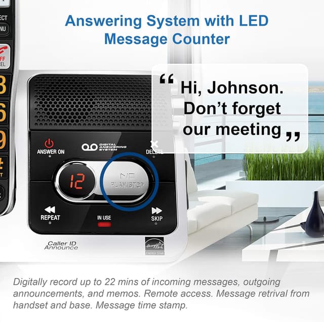 Thumbnail 2 de AT&T BL102-5 DECT 6.0 5-Handset Cordless Phone