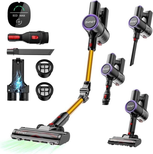 Detalle de Zynet S9 Aspiradora sin cable 45KPa