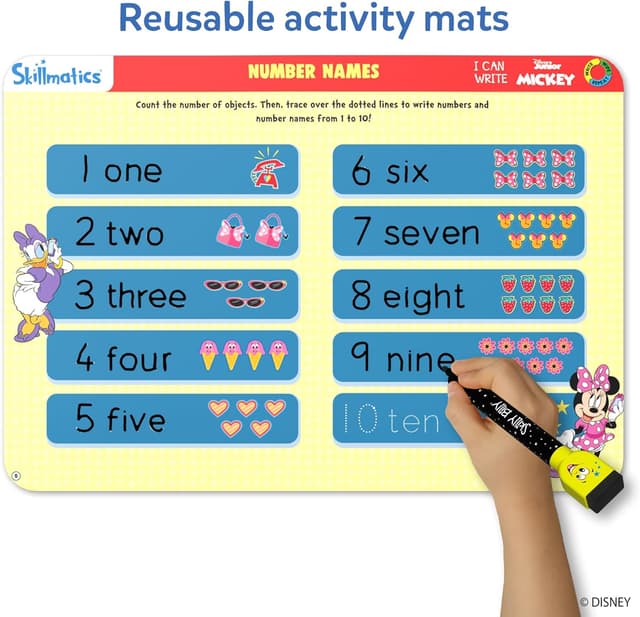 Thumbnail 2 de Skillmatics I Can Write Mickey Mouse 12 activities