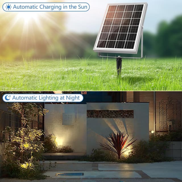 Thumbnail 1 de MEIHUA 6 in 1 solar spot lights 6000mAh