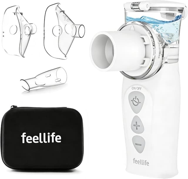 Detalle de FEELLIFE Inhalationsgerät für Erwachsene 3 µm