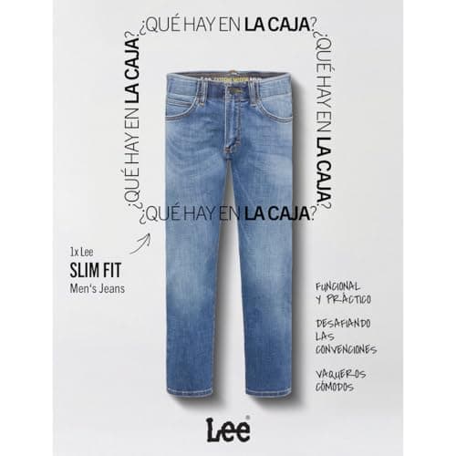 Thumbnail 7 de Lee Slim Fit Mvp Jeans 33W/30L azul para hombre