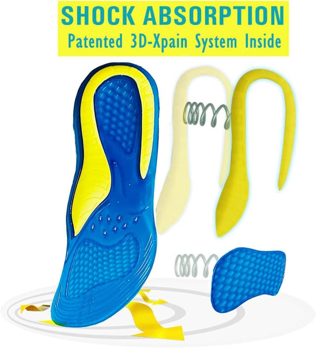 Thumbnail 1 de Goofort 3D-Xpain Gel Insoles 0.5mm