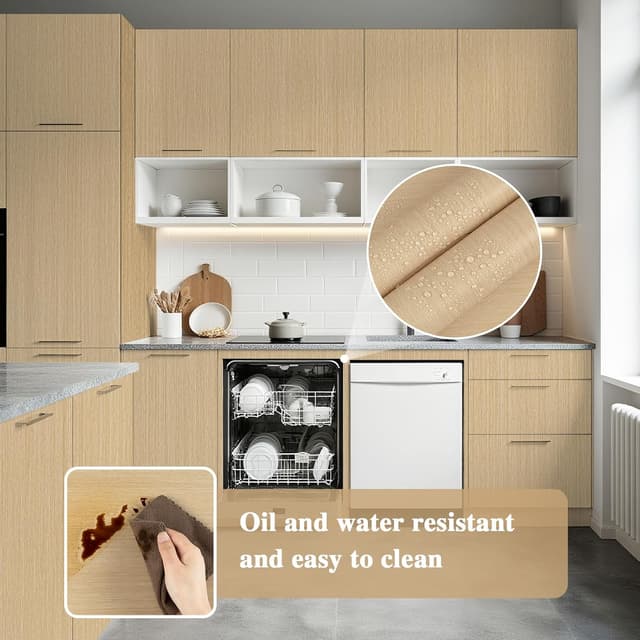 Thumbnail 6 de Abyssaly Papier vinyle meuble bois 30 x 200