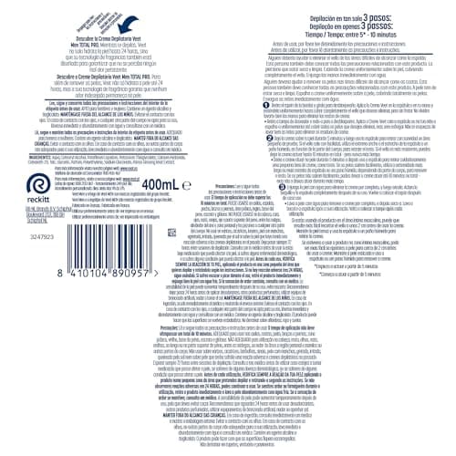 Thumbnail 8 de Veet Crema Depilatoria Hombre Piel Sensible 400 ml