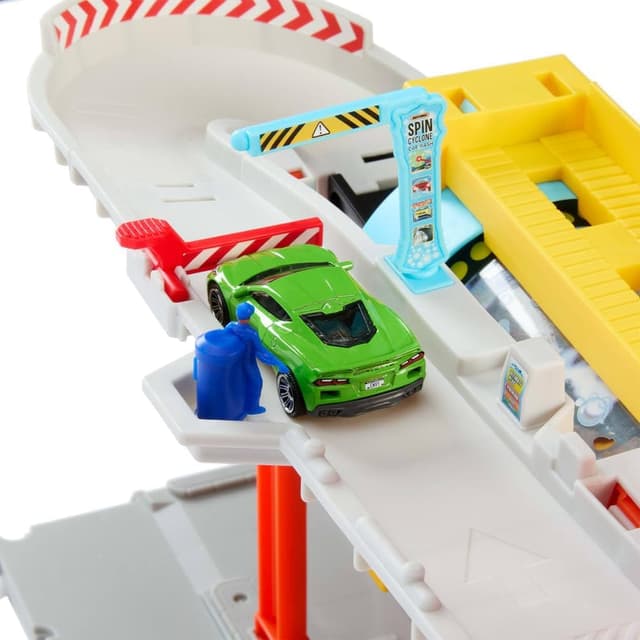 Detalle de Matchbox Autolavaggio Cyclone JGB68 set corsa