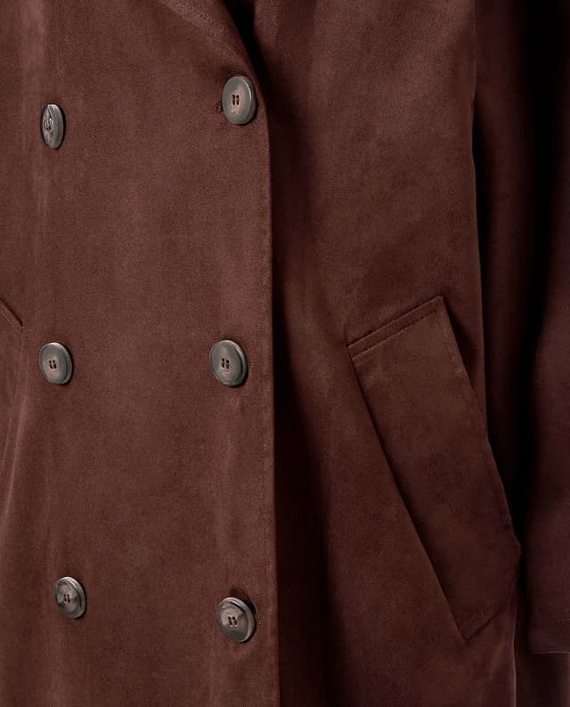 Thumbnail 3 de Alysi Gabardina larga con solapas 🧥