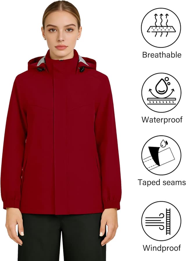 Thumbnail 2 de iCreek Rain Suit 5000mm Waterproof Jacket & Pants 🌧