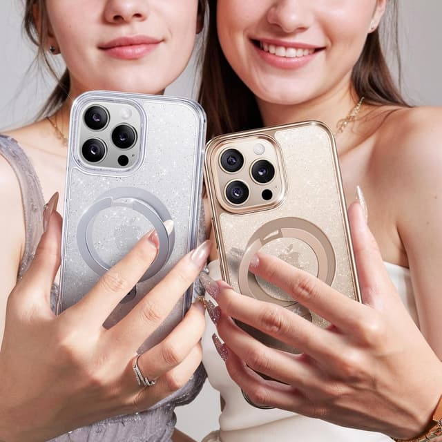 Thumbnail 6 de CASEKOO Glitter 360° Spin iPhone 16 Pro Max Case