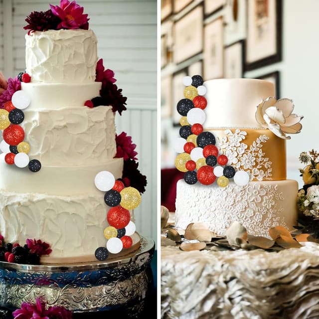 Thumbnail 4 de RIBBOOO Ball Cake Toppers 40 Pack