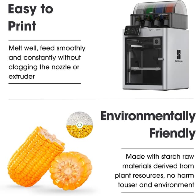 Thumbnail 4 de eSUN PLA+ Filament 1.75mm 1kg spool for 3D printing 🖨