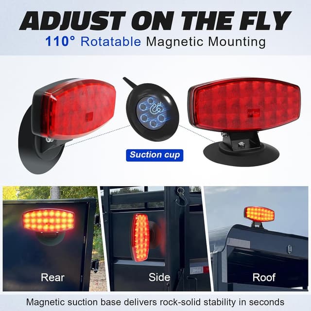 Thumbnail 4 de Agrieyes Wireless Trailer Lights with Magnetic Mount 🚚