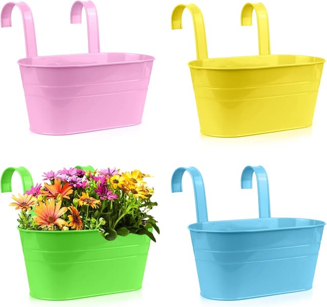 Detalle 1 de RIOGOO Vasi da fiori 4 pezzi