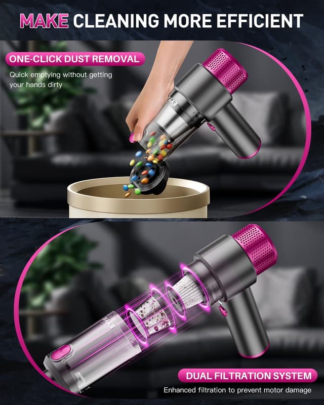 Thumbnail 4 de EYYA Handheld Vacuum 15000PA 🧹