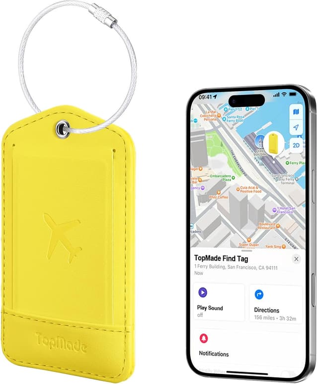 Thumbnail 6 de TopMade Smart Luggage Tag with Find My, Rechargeable 1