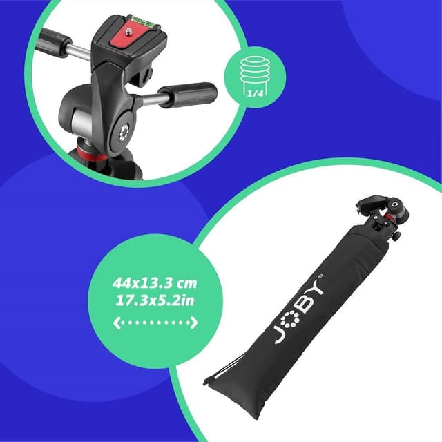 Thumbnail 2 de JOBY Compact Advanced Kit Stativ 3 kg