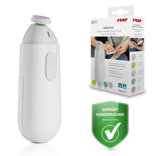 Imagen de reer BabyCare elektrische Nagelfeile 5 Aufsätze en OfertitasTOP