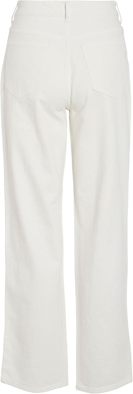 Detalle 2 de Vila Vikelly Jaf HW Straight Jeans (high-waist straight fit) for women