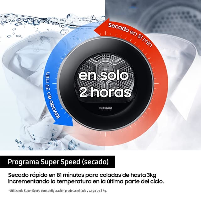 Thumbnail 5 de Samsung Bespoke AI 9kg QuickDrive secadora