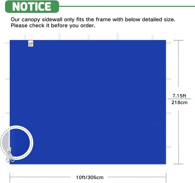 Thumbnail 5 de Acepic 3 Pezzi pareti laterali 305x218 cm ⛺