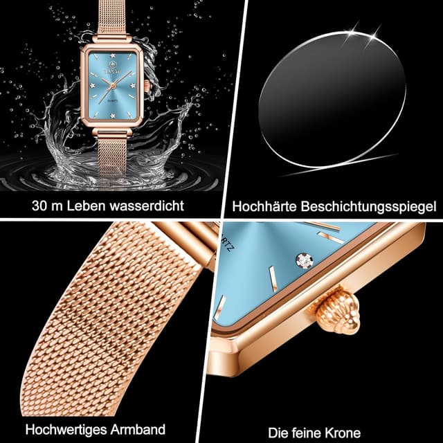 Thumbnail 5 de Taxau Damenuhr 27 mm Quarzwerk