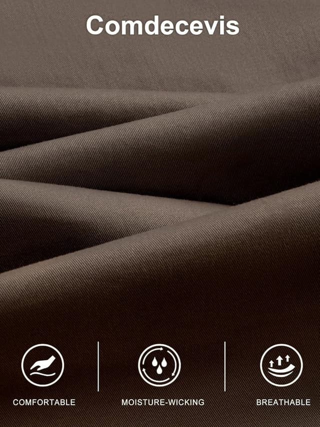 Thumbnail 5 de Comdecevis Men's Casual Cargo Pants stretch joggers