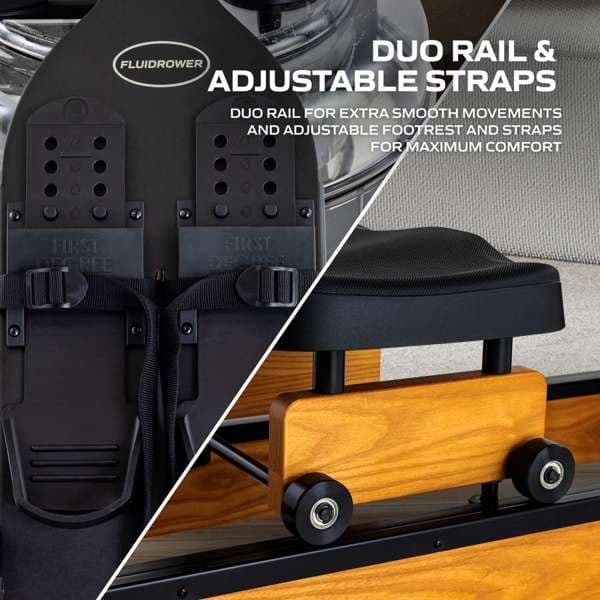 Thumbnail 4 de Tunturi Remo Apollo Plus Fluid Rower 🚣