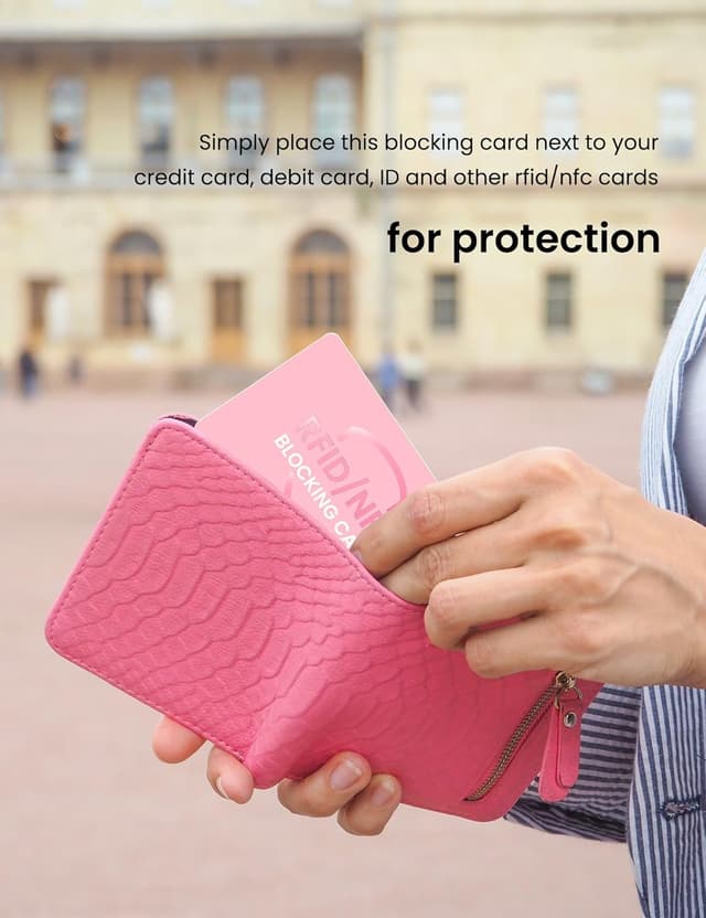Detalle 1 de RFID blocking card 6 pack for wallets