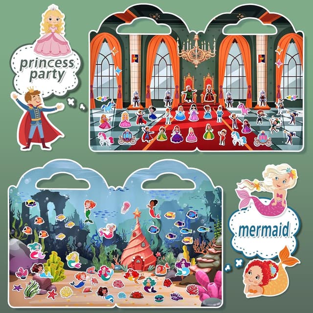Thumbnail 4 de Cosomia 6 Set Puffy Sticker Books 260pcs