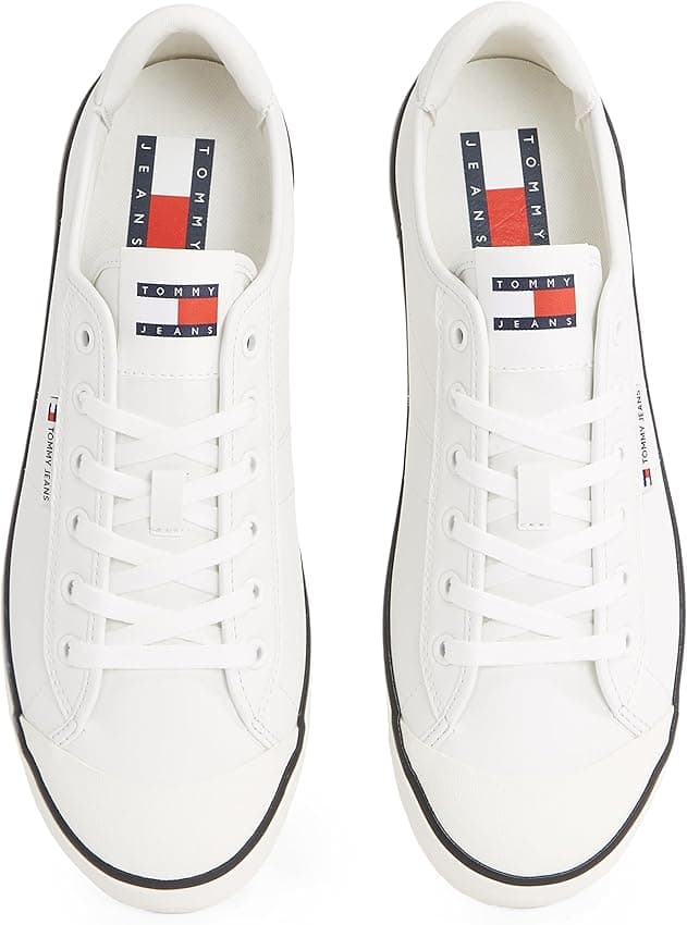 Detalle de Tommy Jeans Bumper Low Top sneaker 41 Ecru 🏷