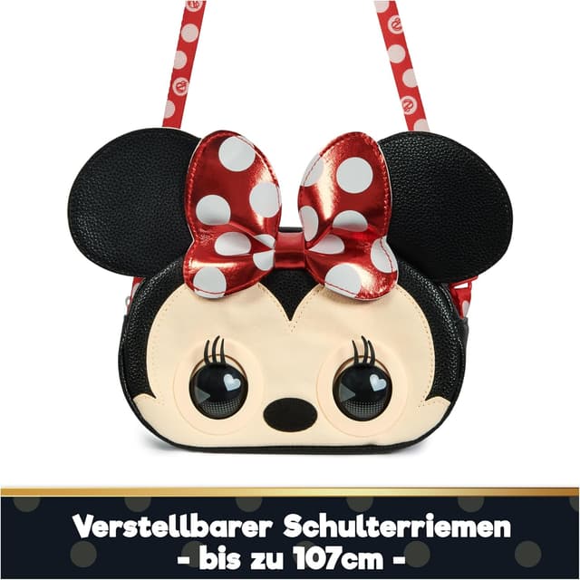 Thumbnail 6 de Purse Pets Disney Minnie Maus – interaktive Schultertasche mit mehr als 30 Geräuschen, ab 4 Jahren