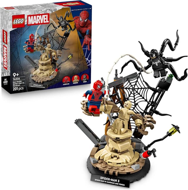 Detalle de LEGO Marvel 76334 Spider-Man vs Sandman