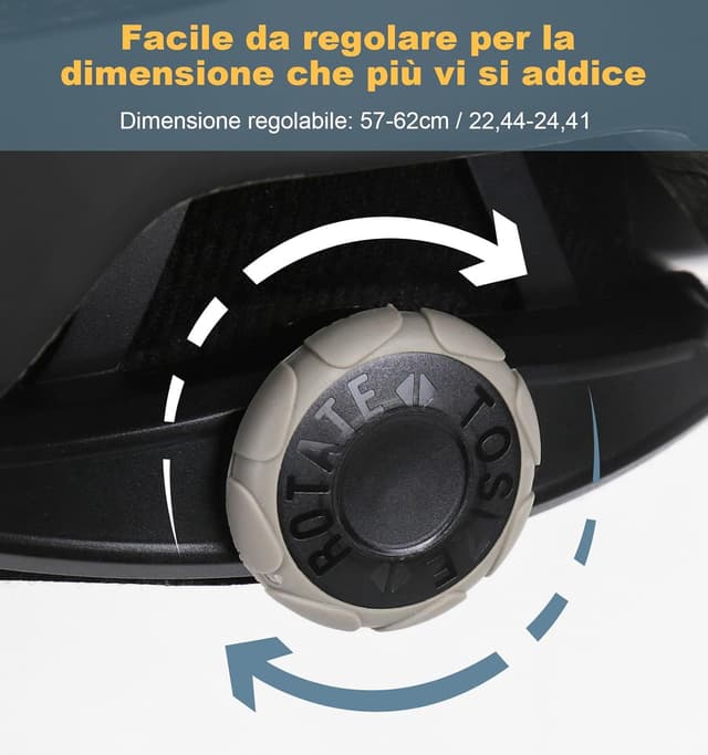 Detalle 1 de Shinmax Casco bici 56-62 cm leggero