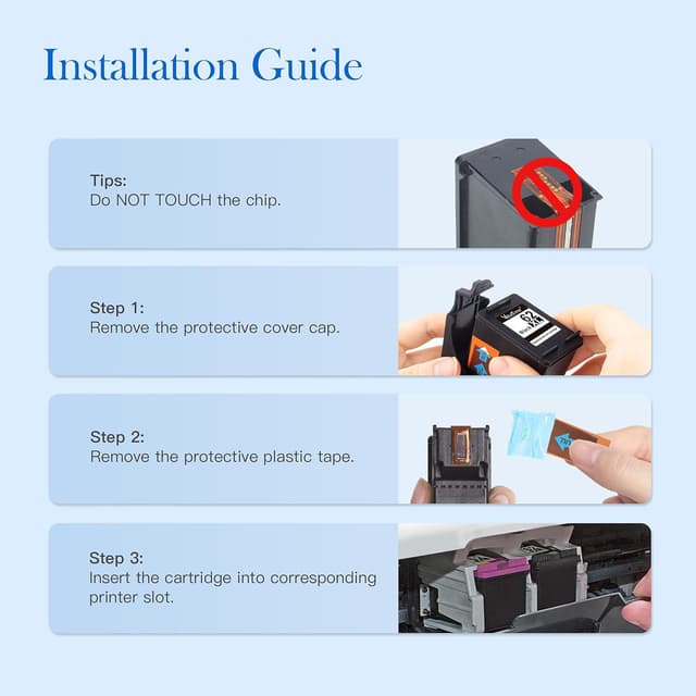 Thumbnail 6 de Valuetoner 62XL Remanufactured Ink Cartridges 2-Pack 🖨