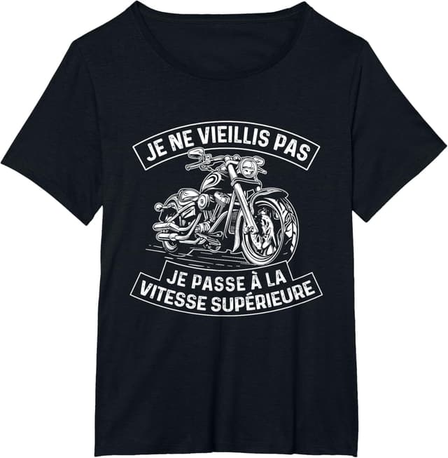Thumbnail 6 de Je Ne Vieillis Pas T‑Shirt Motard Moto