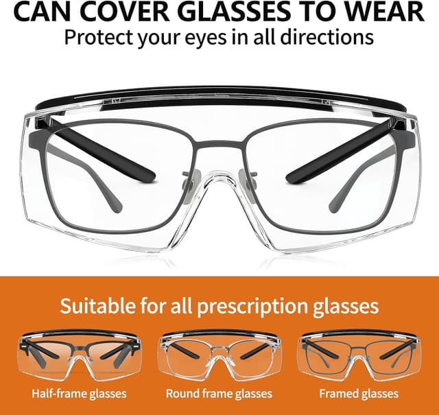 Thumbnail 5 de Surlunettes de protection pour lunettes