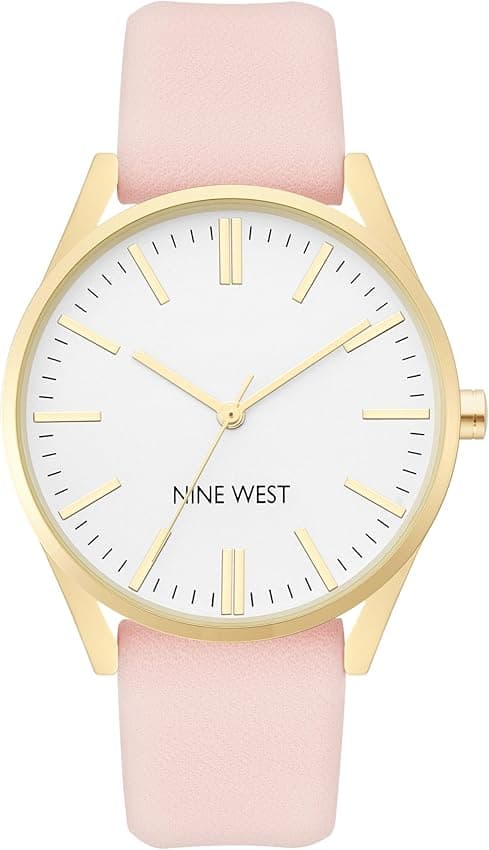 Imagen de Nine West NW/1994WTPK Reloj de Vestir Rosa 🌸 en OfertitasTOP