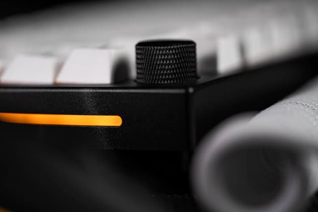 Detalle de GLORIOUS Gaming Bouton rotatif aluminium pour GMMK Pro et numpads GMMK, 9 couleurs (Black Slate)