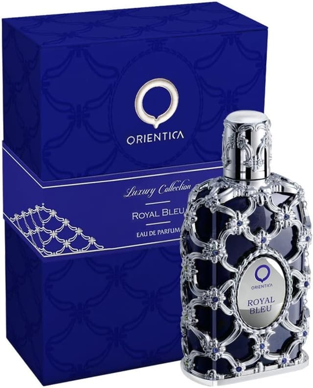 Detalle de Orientica Royal Blue Eau de Parfum Spray 80 ml unisex con vaniglia e muschio