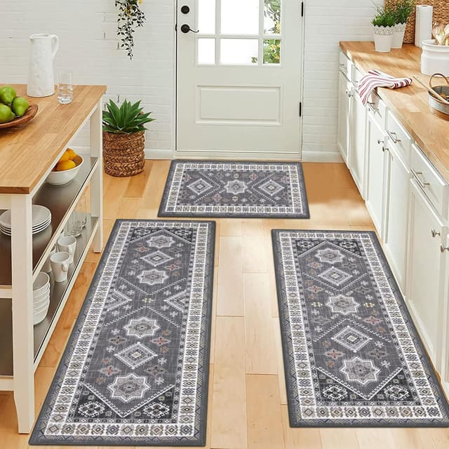 Thumbnail 2 de HEBE Boho Kitchen Rug Set 3-Piece ⚙