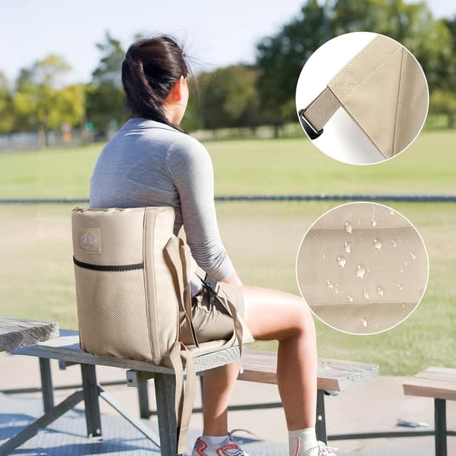 Detalle 2 de Night Cat Tragbarer Stadionstuhl Bodenstuhl